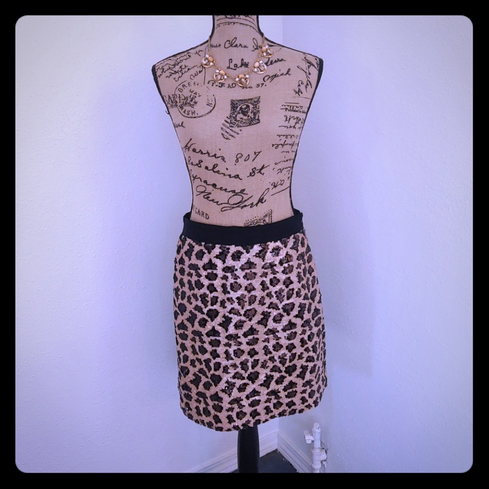 Banana Republic sequin skirt